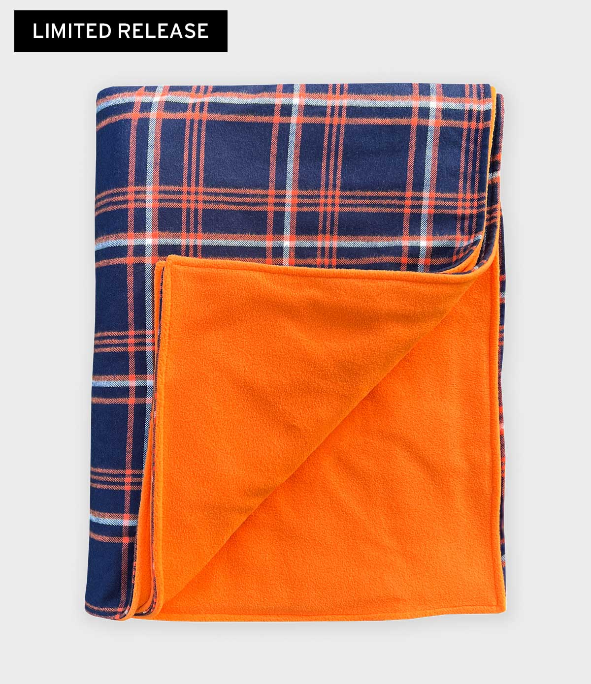 Hand crafted orange 2024 blanket