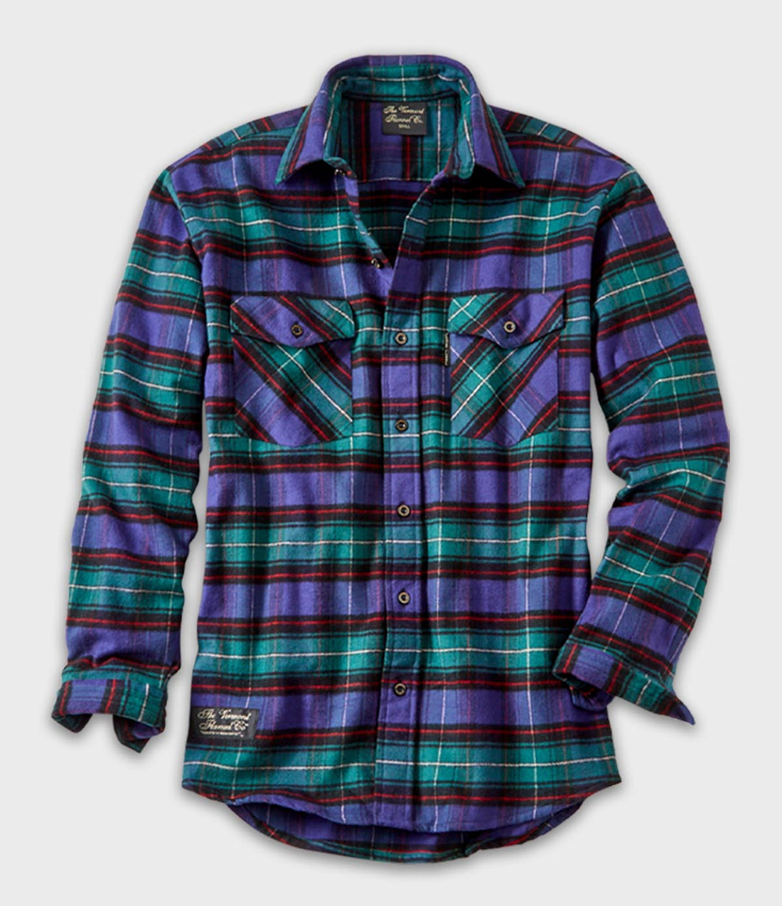 Men’s Flannel Shirt Handcrafted USA The Vermont Flannel Co. The