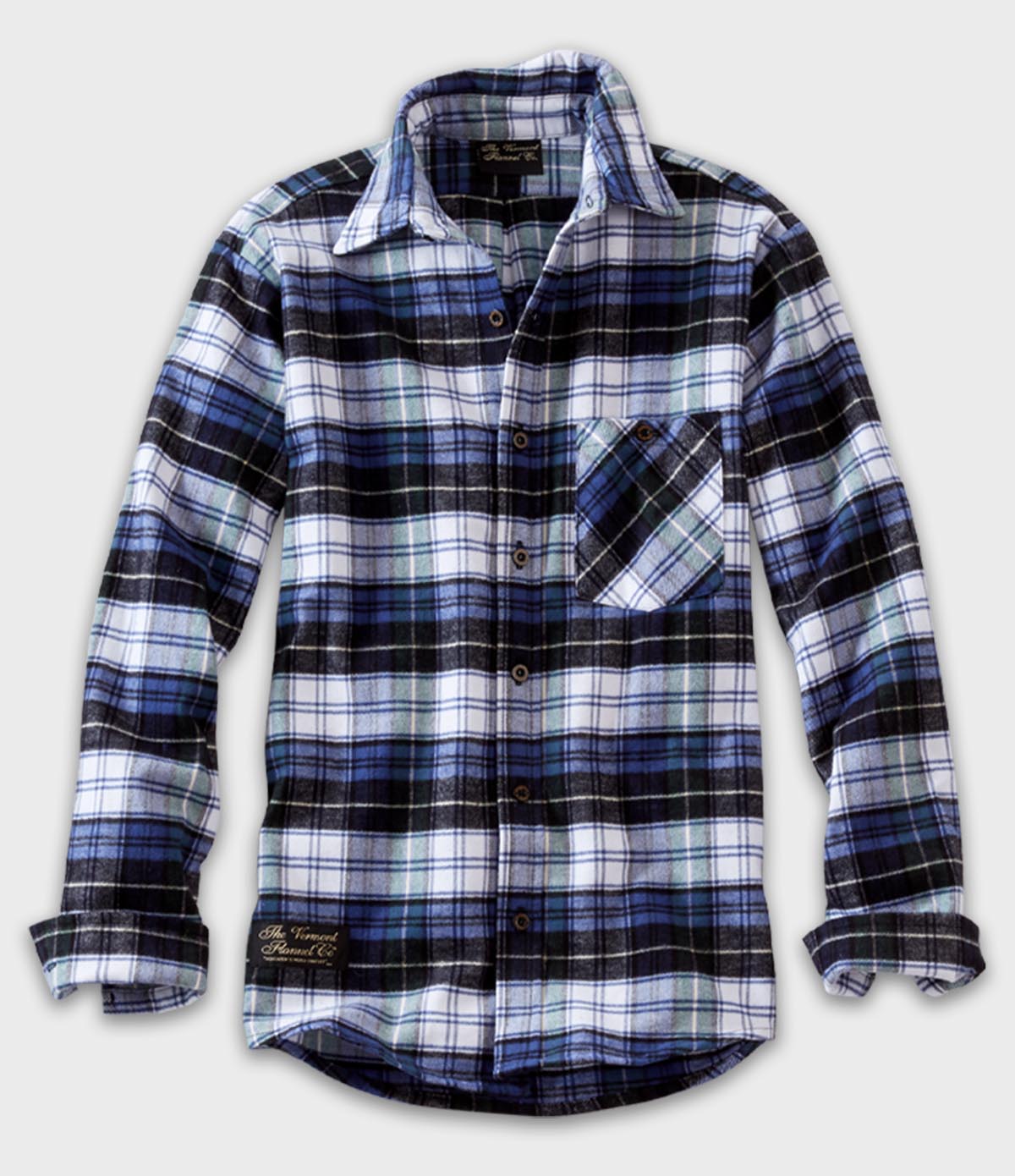 Fitted Flannel Shirt