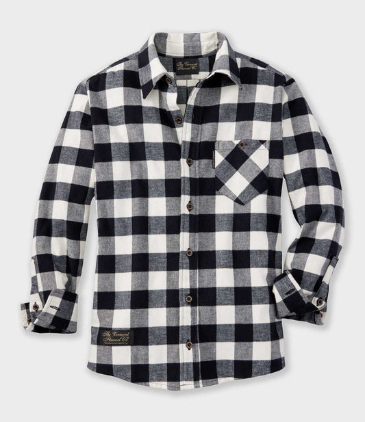 Fitted Flannel Shirt - Upcountry Check