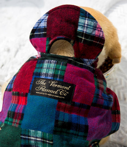 Flannel Dog Jacket - XL