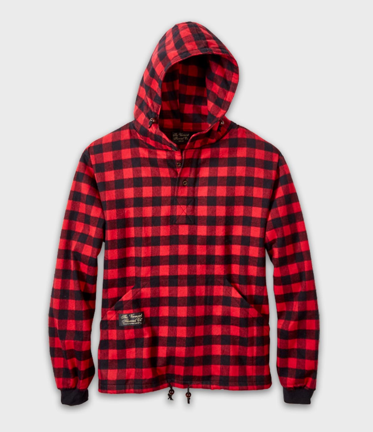 The Post Megan outlets Flannel Hoodie