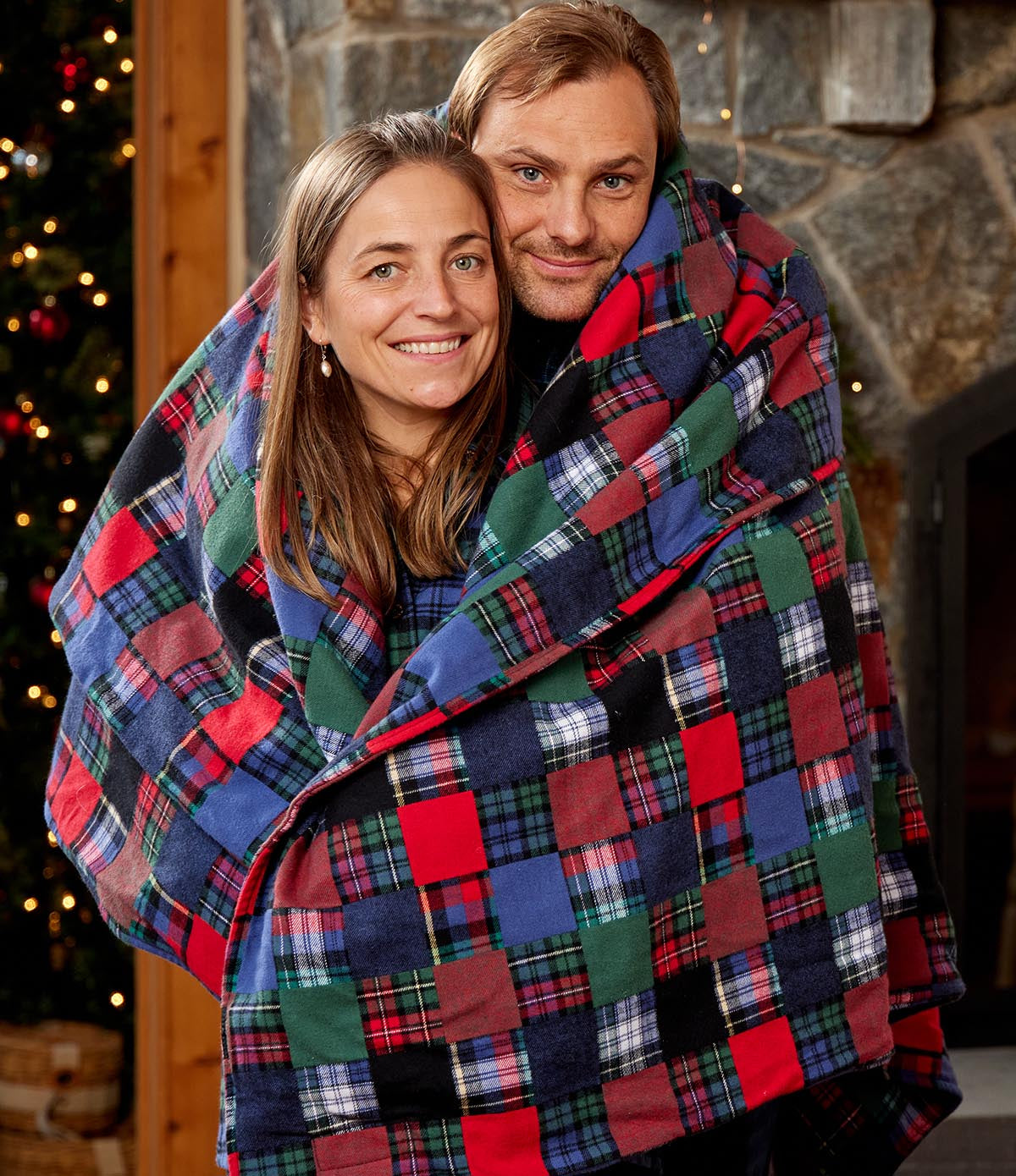 Luxury Patchwork Blanket Handcrafted USA The Vermont Flannel Co. The Vermont Flannel Company