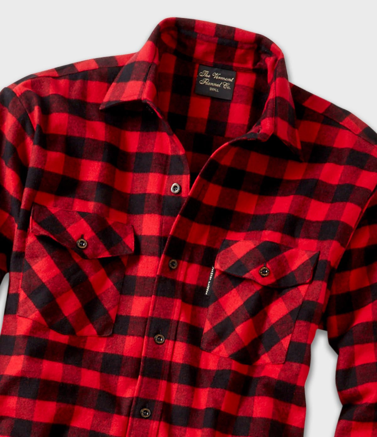 Men s Flannel Shirt Handcrafted USA Size 5X Vermont Flannel
