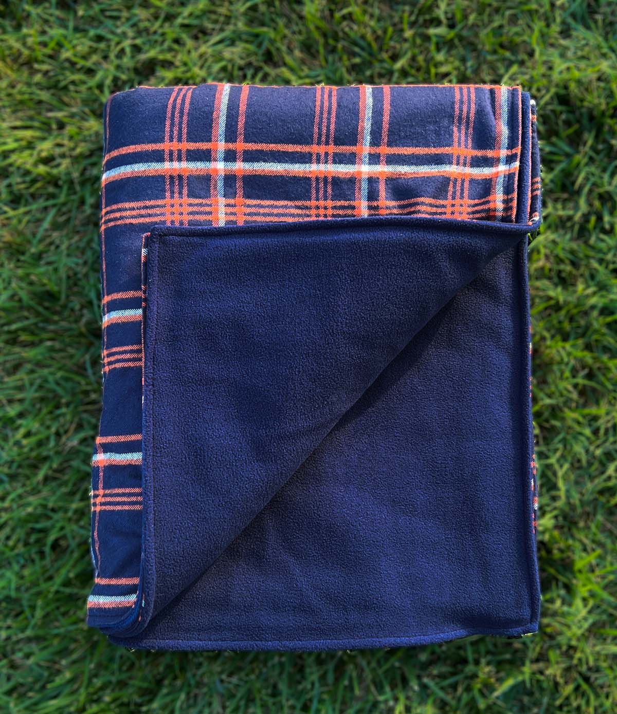 Flannel & Fleece Blanket - U.S. outlets Navy