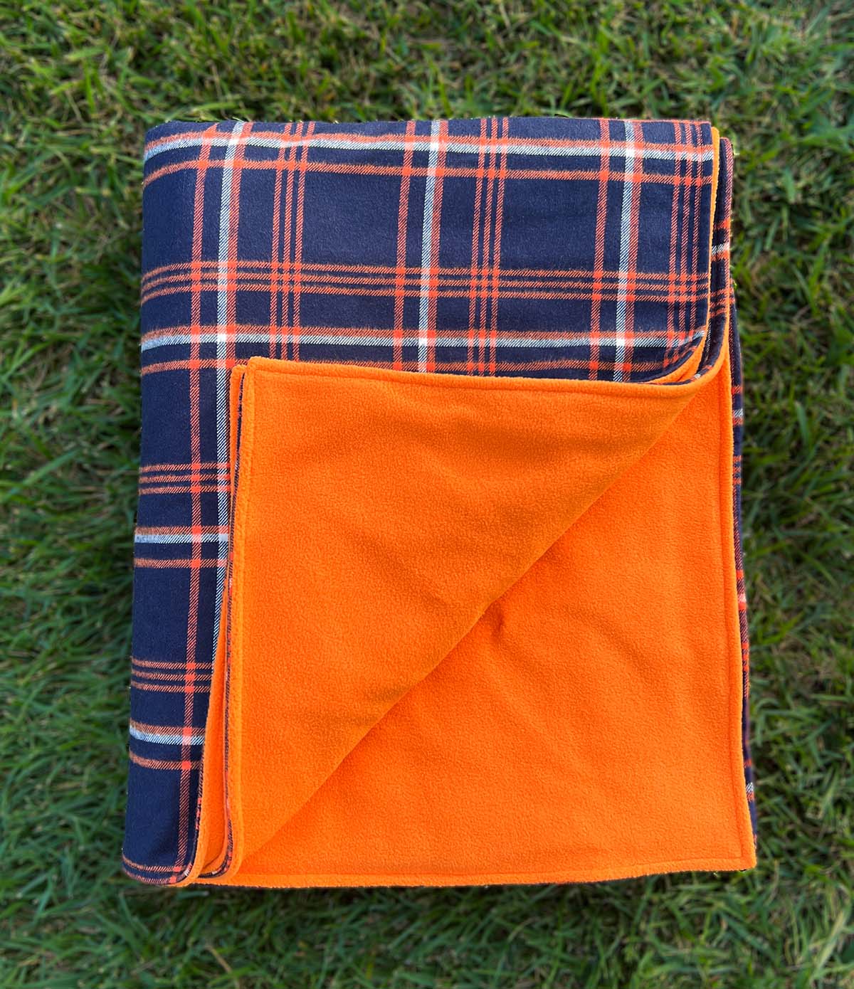 Stadium Blanket - Skyline/Orange