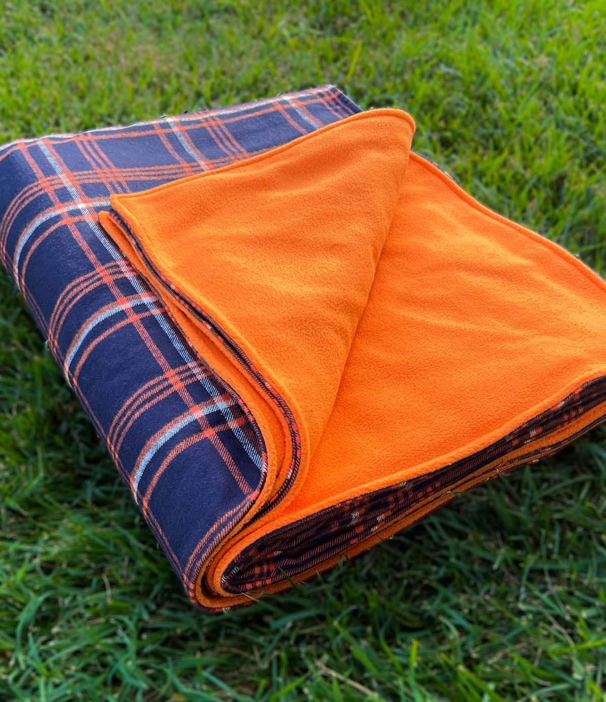 Stadium Blanket - Skyline/Orange