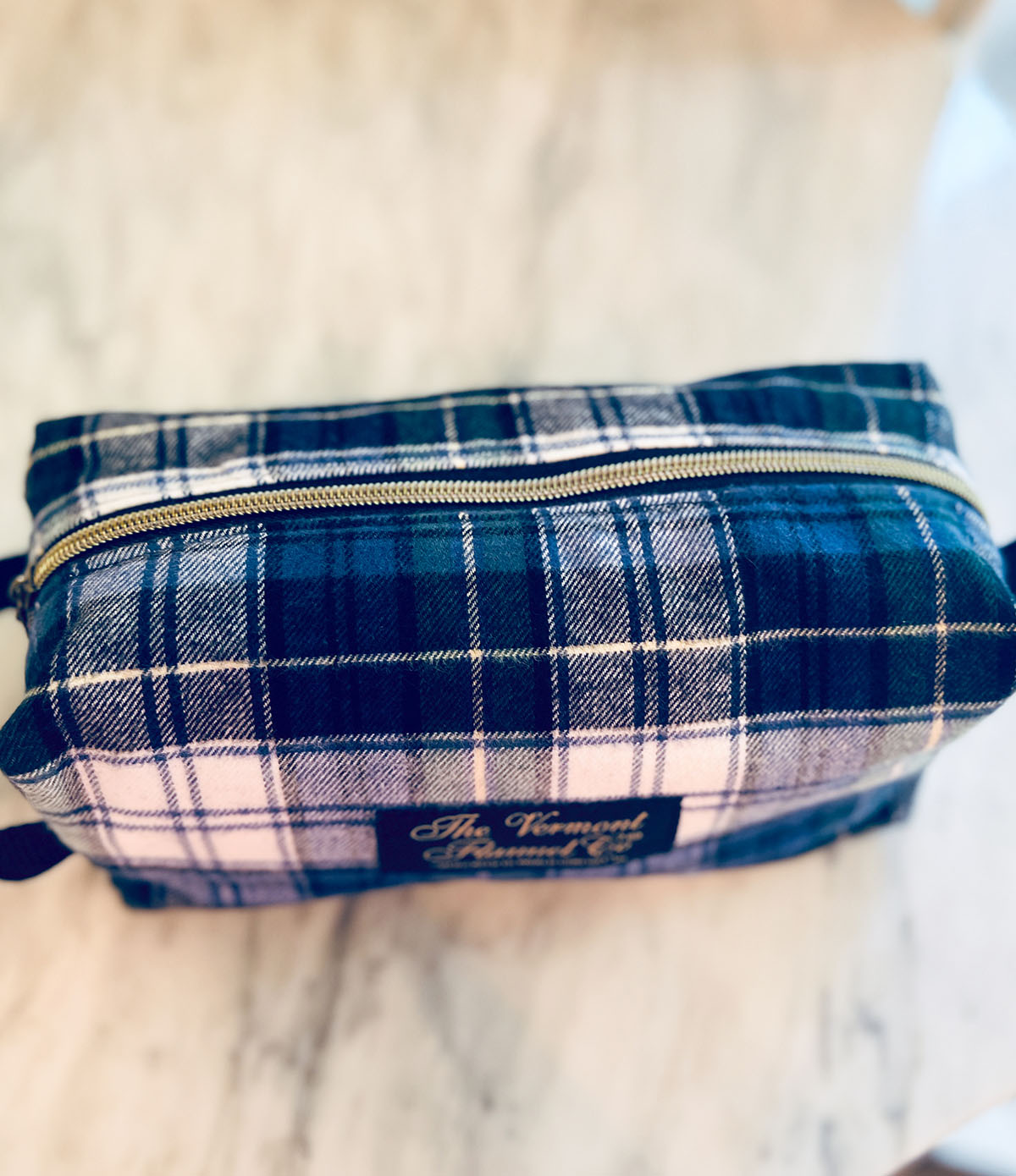 Flannel Toiletry Bag - Campbell