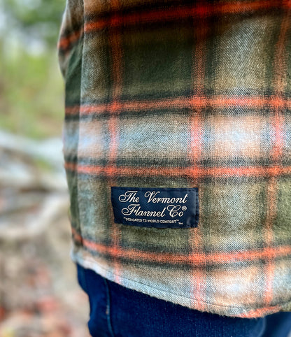 Fitted Flannel Shirt - Salmon River