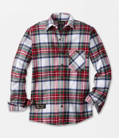 Fitted Flannel Shirt - Modern Stewart