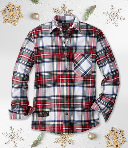 Fitted Flannel Shirt - Modern Stewart