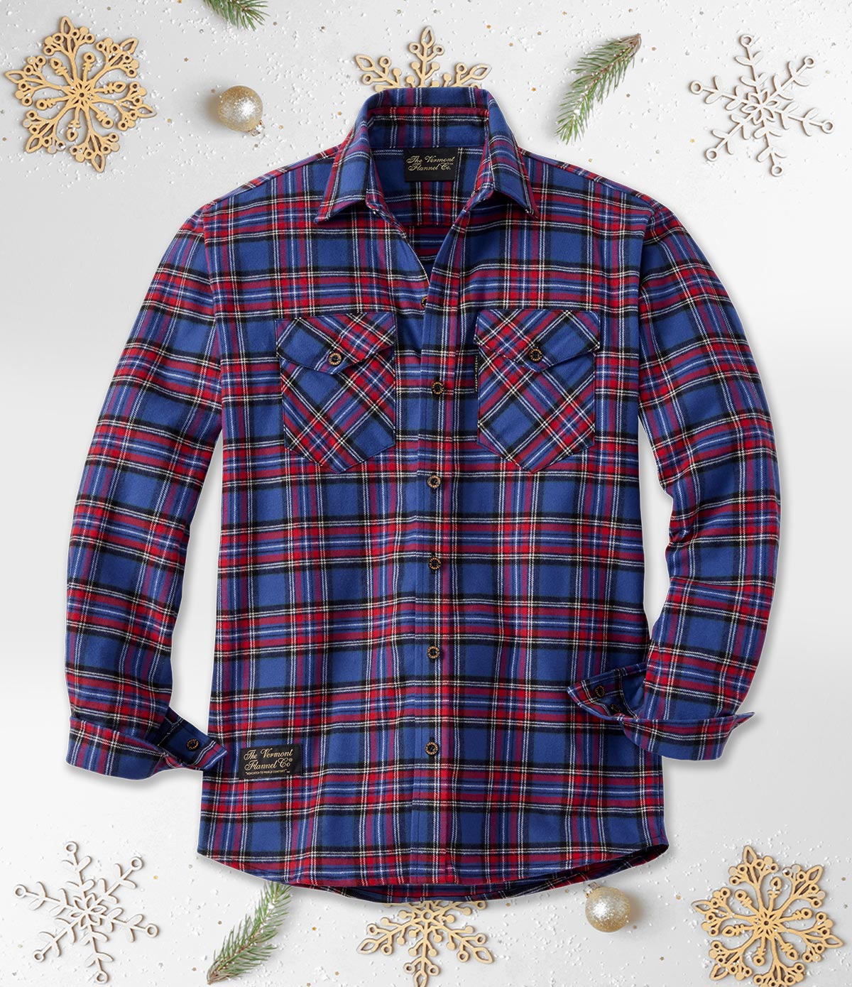 NWT Vintage AT Last Classics Holiday selling Oversized Plaid Button Up