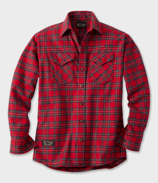 Men's Classic Flannel Shirt - Royal Stewart