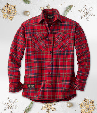 Men's Classic Flannel Shirt - Royal Stewart