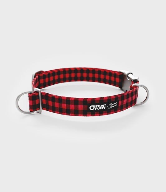 Everyday Dog Collar - Red Buffalo