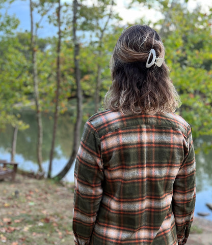 Women's Classic Flannel Shirt - Salmon River