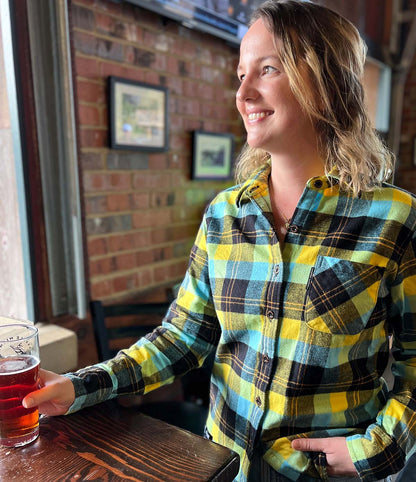 Women's Classic Flannel Shirt - Brightside