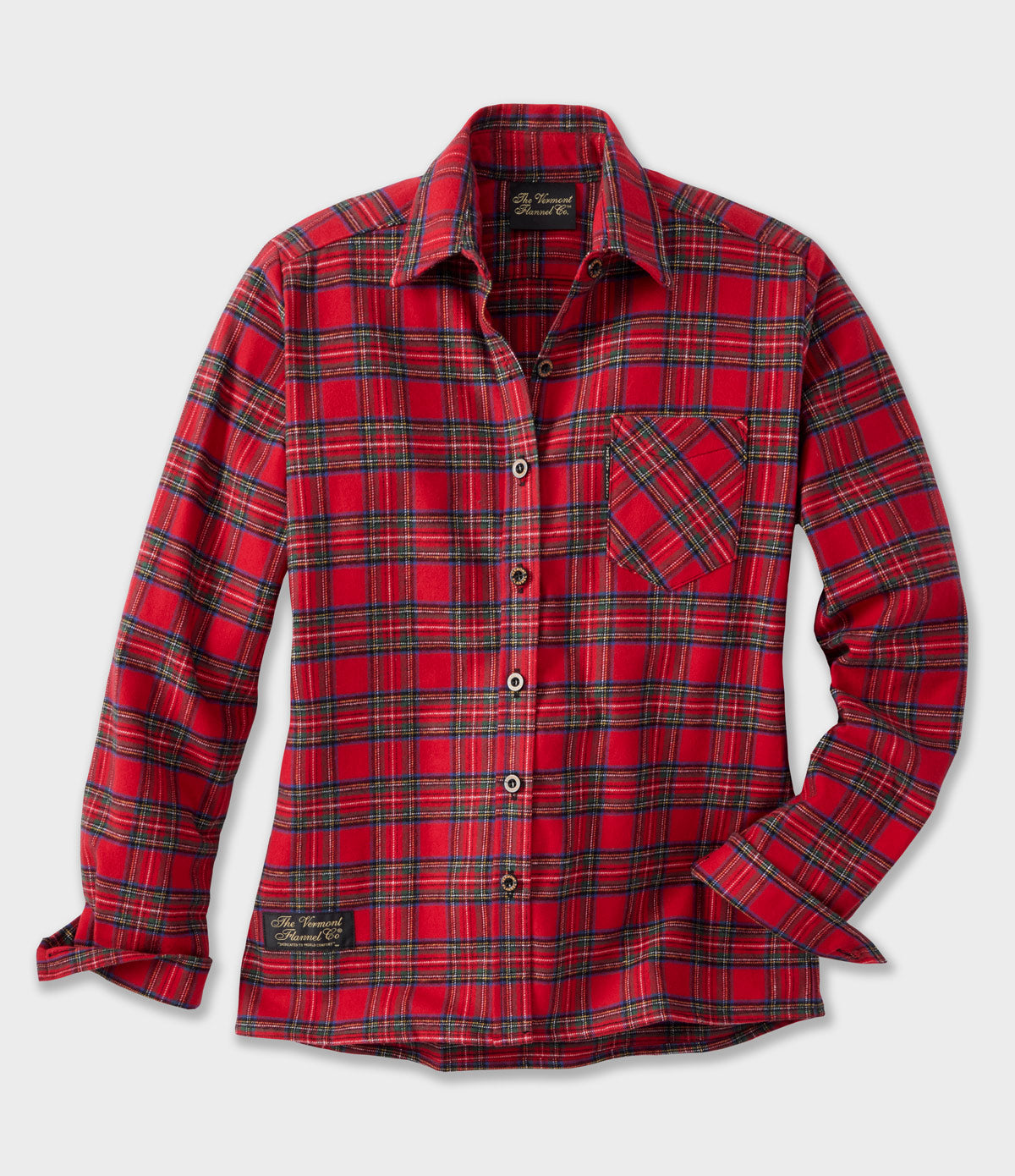 Women's Classic Flannel Shirt - Royal Stewart