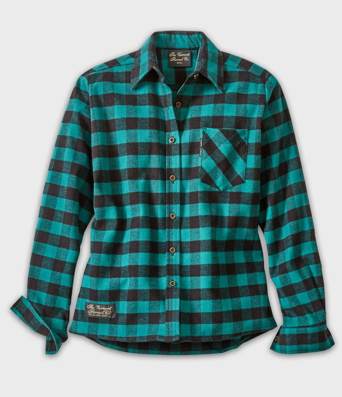 Women's Classic Flannel Shirt - Green Buffalo – The Vermont Flannel Company