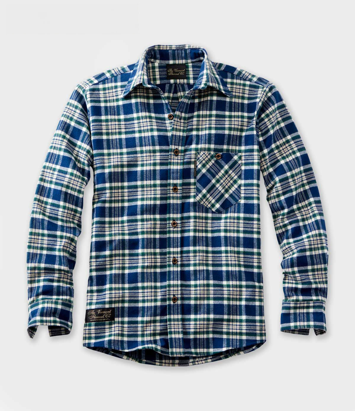 Fitted Flannel Shirt