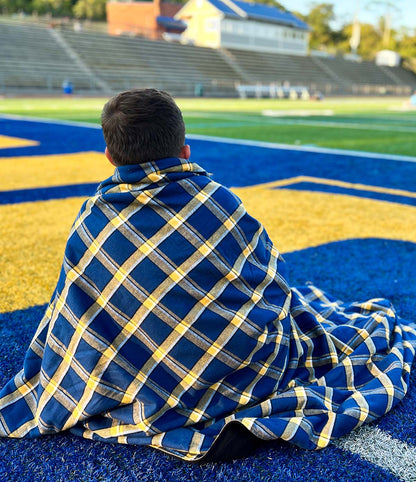 Stadium Blanket - Warrior Blue