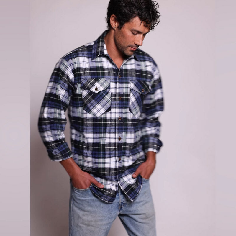 Men's Classic Flannel Shirt Campbell